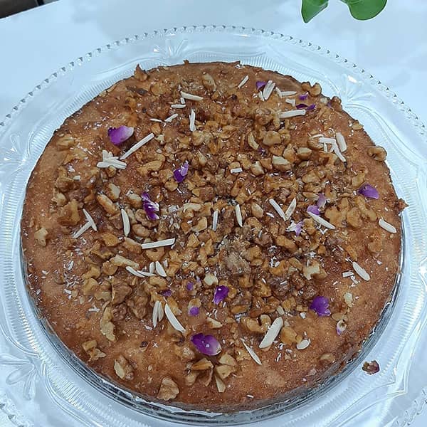 طرز تهیه کیک عسلی با گردو , دستور پخت کیک عسلی و گردو