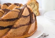 طرز تهیه کیک باتر میلک