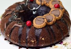 طرز تهیه کیک دبل چاکلت