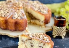 طرز تهیه کیک گردویی خیس