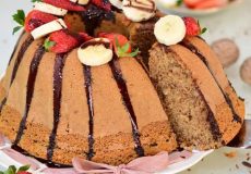 طرز تهیه کیک قهوه و گردو