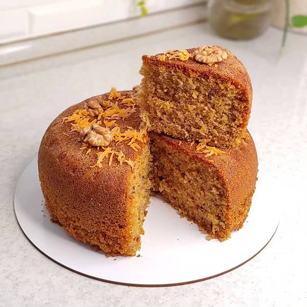 طرز تهیه کیک هویج بدون فر