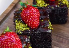 طرز تهیه کیک خیس شکلاتی