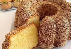 طرز تهیه کیک کنجدی