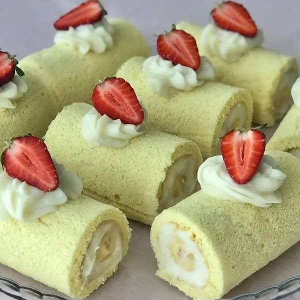 طرز تهیه کیک مینی رول