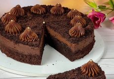 طرز تهیه کیک موس شکلاتی