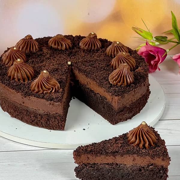طرز تهیه کیک موس شکلاتی
