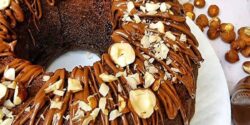 طرز تهیه کیک موزی شکلاتی مجلسی با طعمی بی نظیر