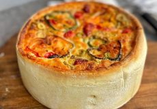 طرز تهیه کیک پیتزا