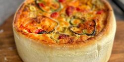 طرز تهیه کیک پیتزا به روش فست فودی و با طعمی بی نظیر