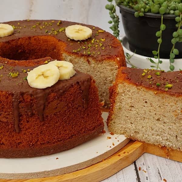 طرز تهیه کیک شیر موز