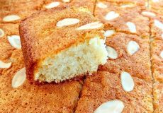 طرز تهیه کیک تخته ای