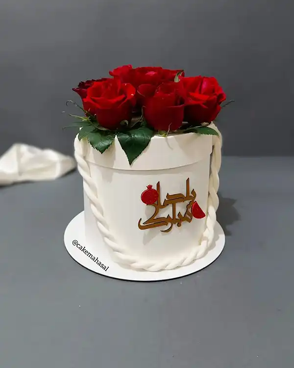 کیک مدل گلدان + جدید ترین کیک مدل گلدانی برای مراسمات شما