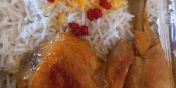 طرز تهیه چلو مرغ زعفرانی مخصوص با رنگ و طعم بی نظیر