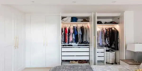 چیدمان کمد دیواری اتاق خواب+ شیک ترین چیدمان کمد دیواری اتاق خواب امسال