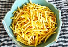 طرز تهیه چیپس خلالی