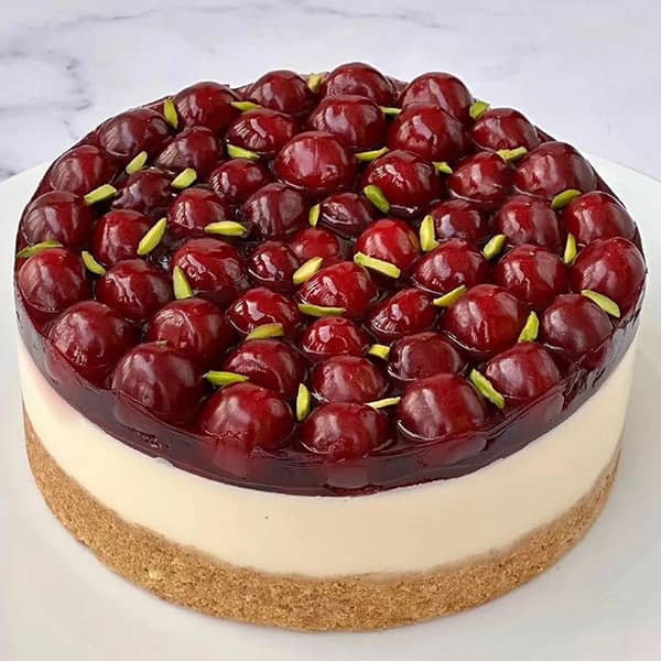 طرز تهیه چیز کیک گیلاس