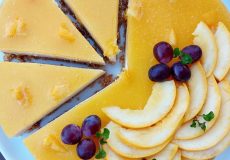 طرز تهیه چیز کیک انبه