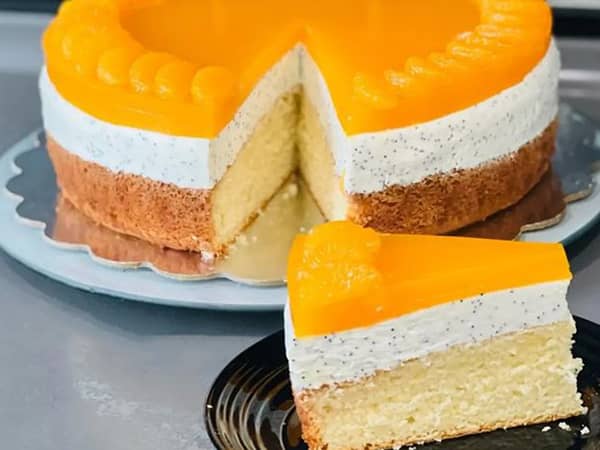 طرز تهیه چیزکیک نارنگی, دستور تهیه چیزکیک نارنگی