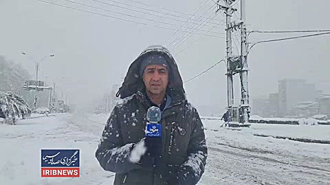 تصاویری از حجم باورنکردنی برف در جاده سوادکوه!