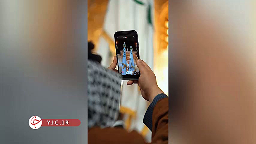 رونمایی از تاج طلایی جدید ضریح حرم امیرالمومنین (ع)