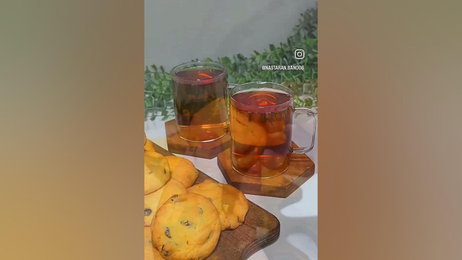 شیرینی کشمشی فوری در ۱۰ دقیقه با طعم قنادی قدیمی