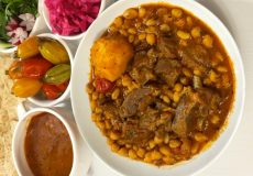 طرز تهیه آبگوشت اصیل سنتی قهوه خانه ای مجلسی و خوشمزه / آبگوشت خوشمزه خانگی