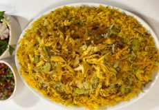 طرز تهیه باقالی پلو با مرغ مجلسی وخوشمزه / شوید پلو بامرغ مجلسی/ پلومخلوط