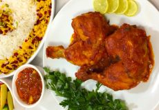 طرز تهیه زرشک پلو با مرغ رستورانی سس دار مجلسی و خوشمزه / چلو مرغ رستورانی