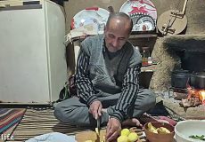 غذای روستایی در ایران؛ پخت تاس کباب سنتی و خوشمزه در روستا