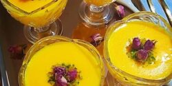 طرز تهیه دنت زعفرانی به روش مجلسی و طعمی بی نظیر