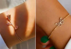 دستبند طلا ظریف اقتصادی