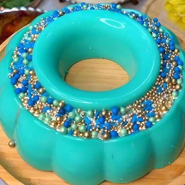 طرز تهیه دسر فیروزه ای