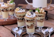 طرز تهیه دسر پارافه موز