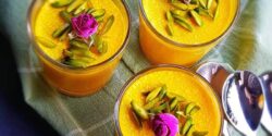 طرز تهیه دسر زعفرانی به روش مجلسی و با طعمی بی نظیر