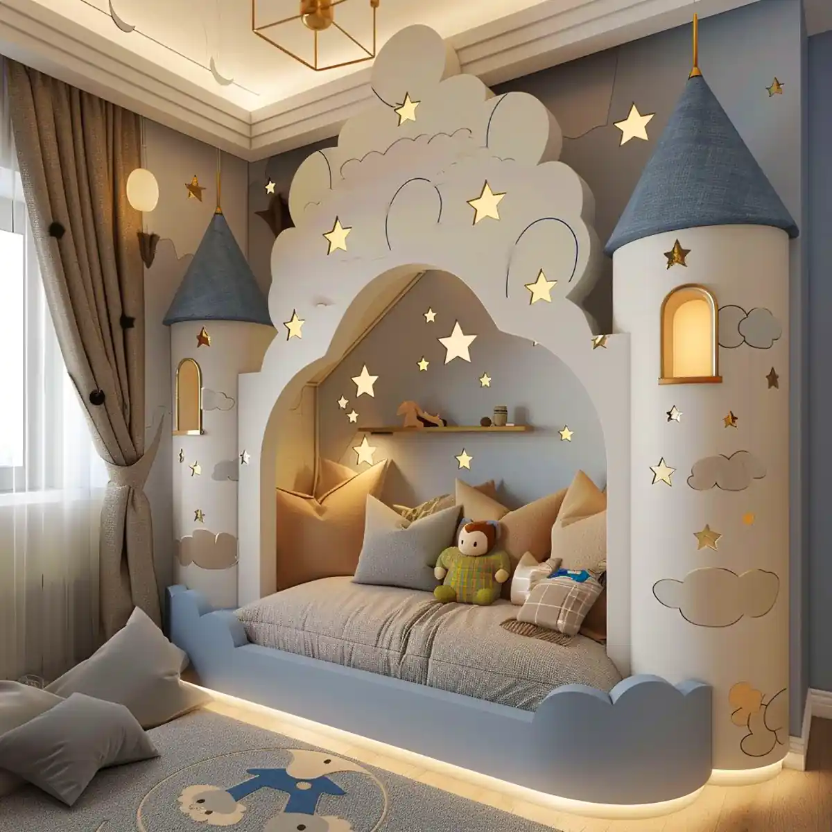 دیزاین اتاق کودک پینترستی