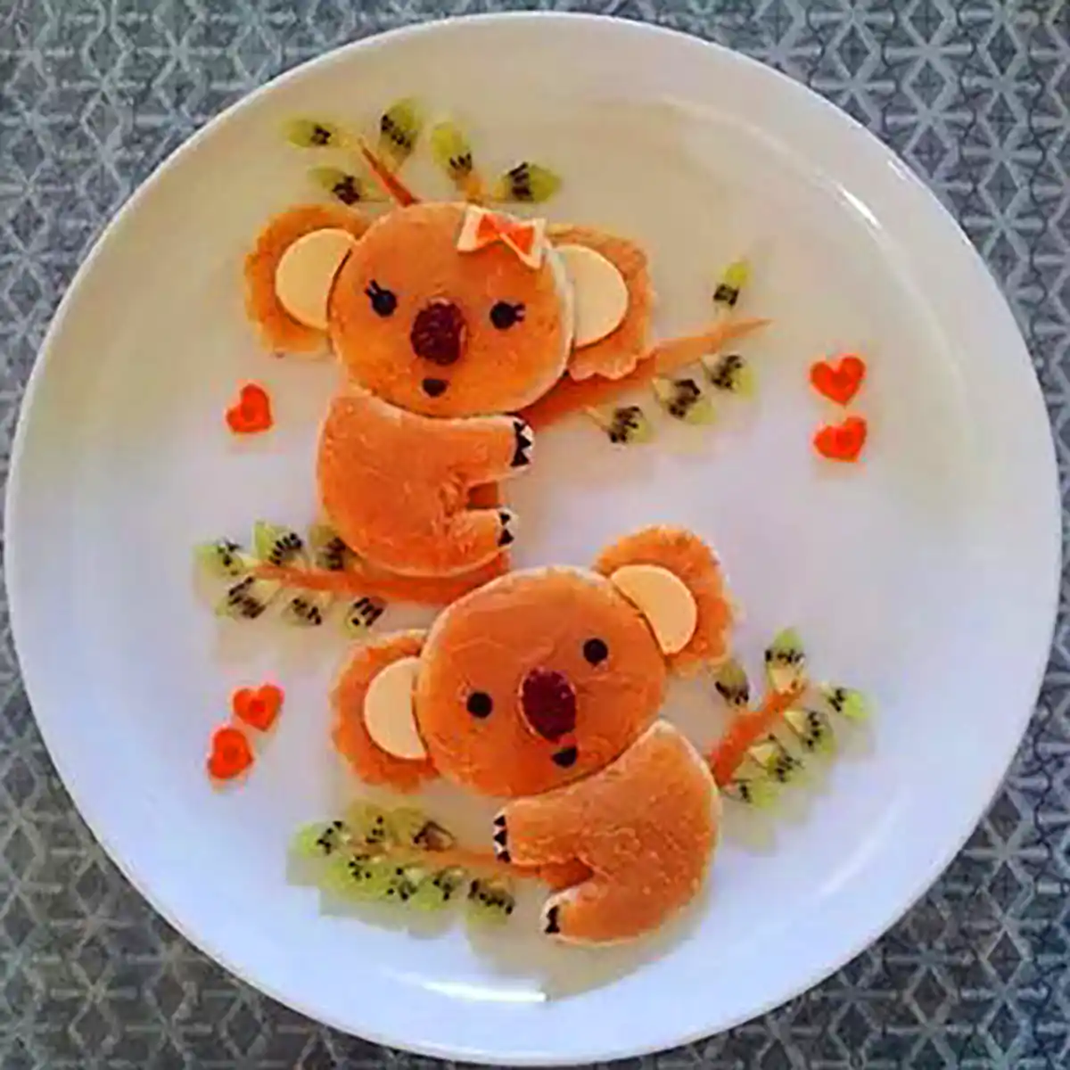 دیزاین پنکک صبحانه