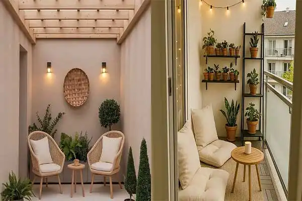 دیزاین بالکن کوچک + جدید ترین دیزاین بالکن کوچک سال