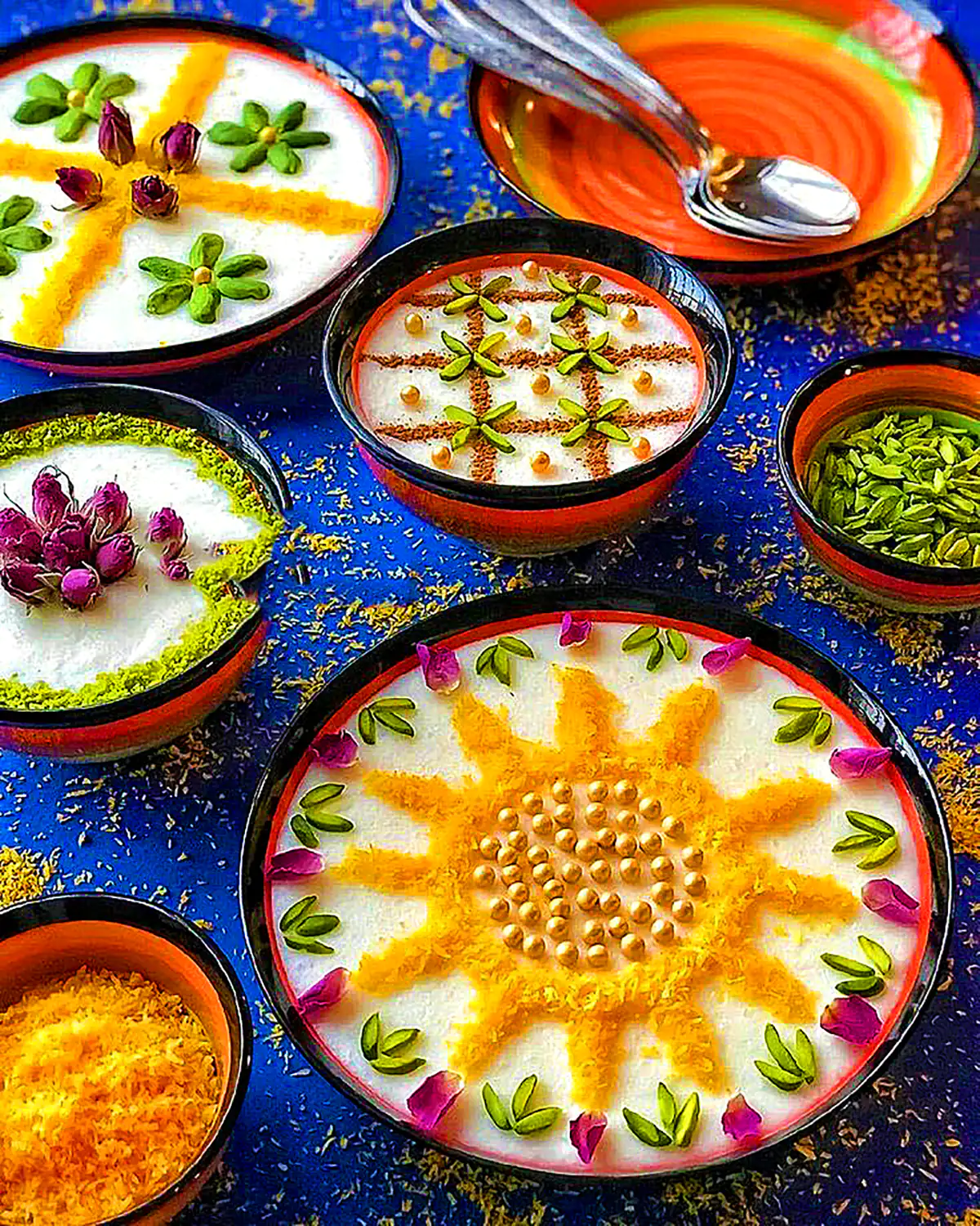دیزاین دسر مهلبیه عربی
