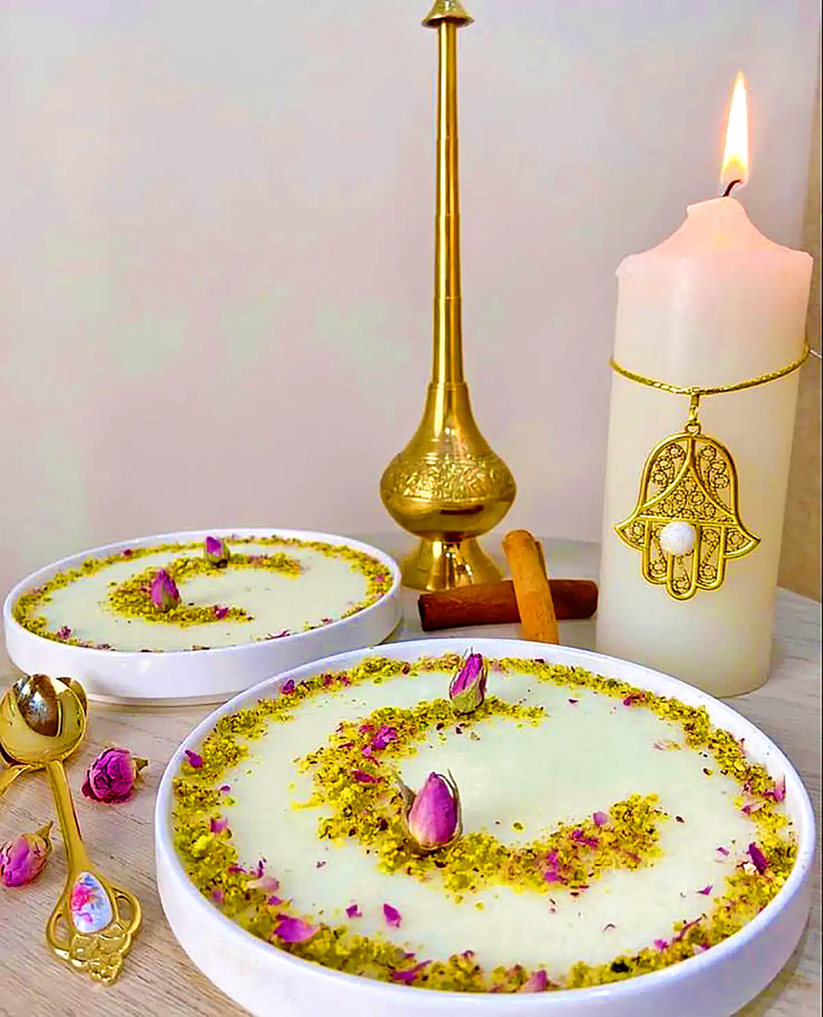 دیزاین دسر مهلبیه عربی