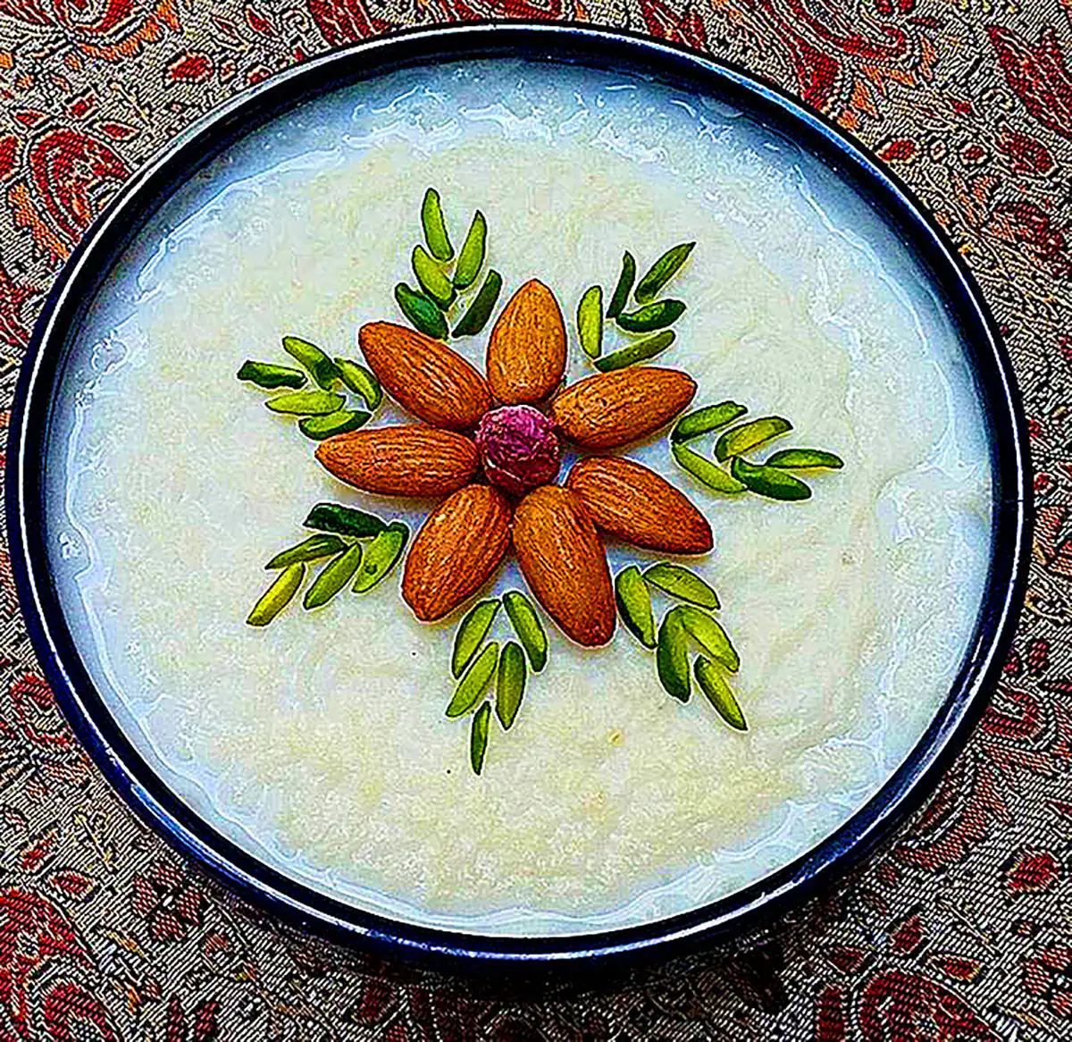 دیزاین دسر مهلبیه عربی