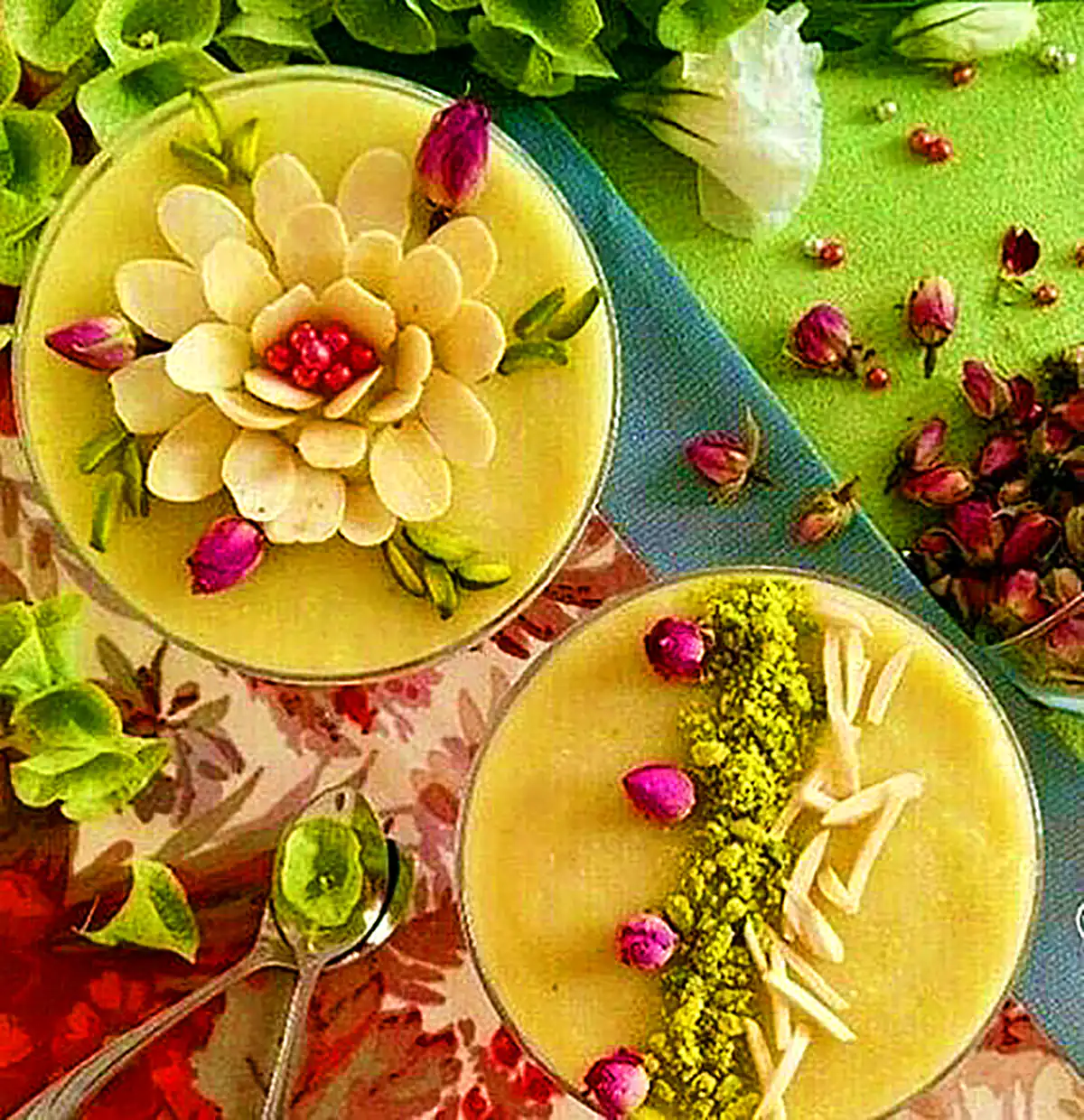 دیزاین دسر مهلبیه عربی