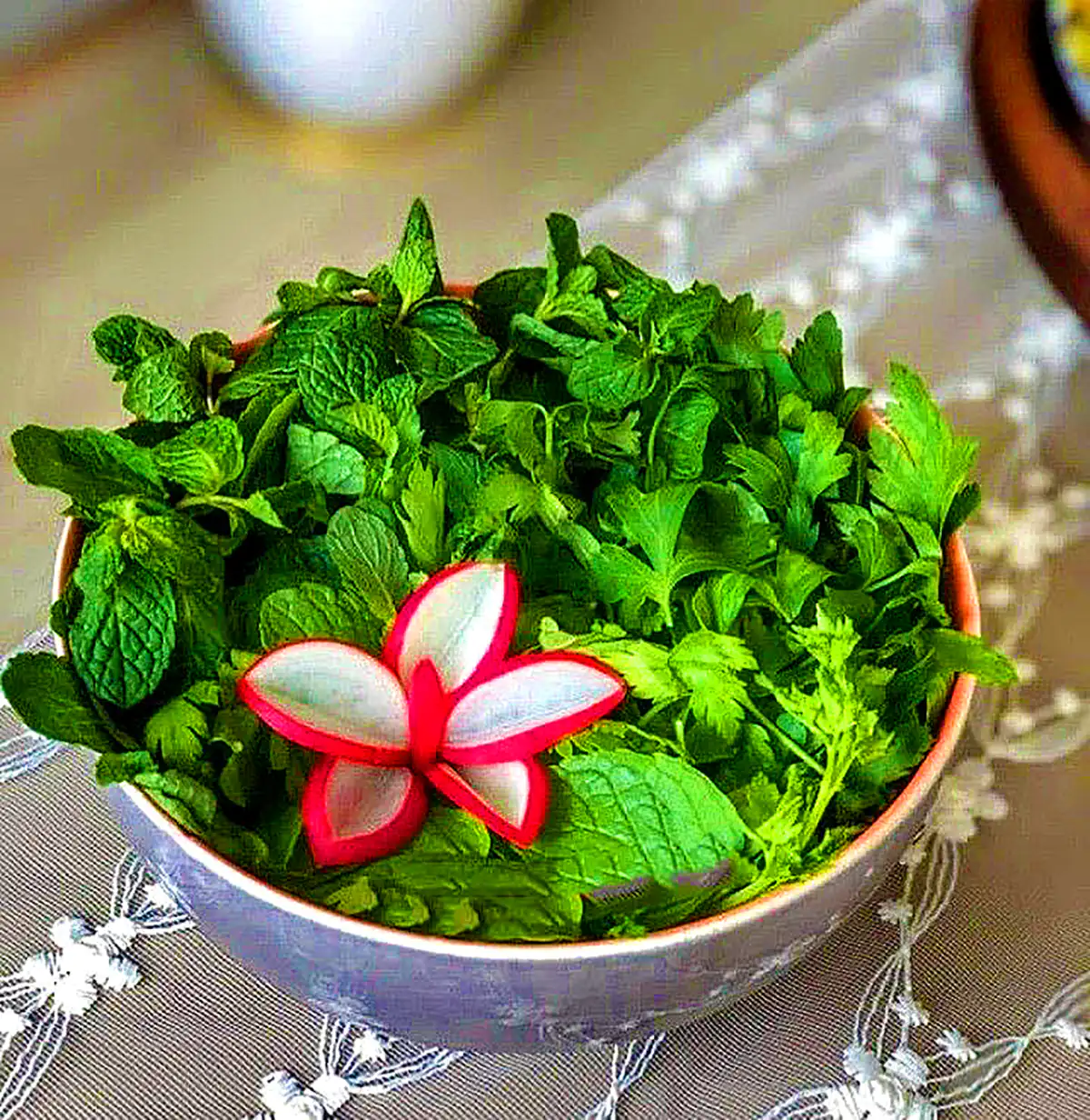 دیزاین سبزی خوردن مجلسی