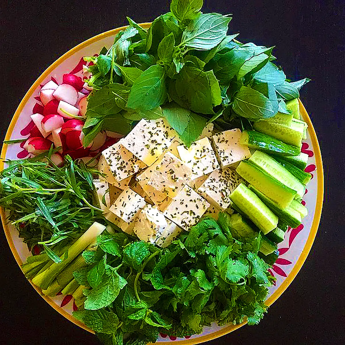 دیزاین سبزی خوردن مجلسی