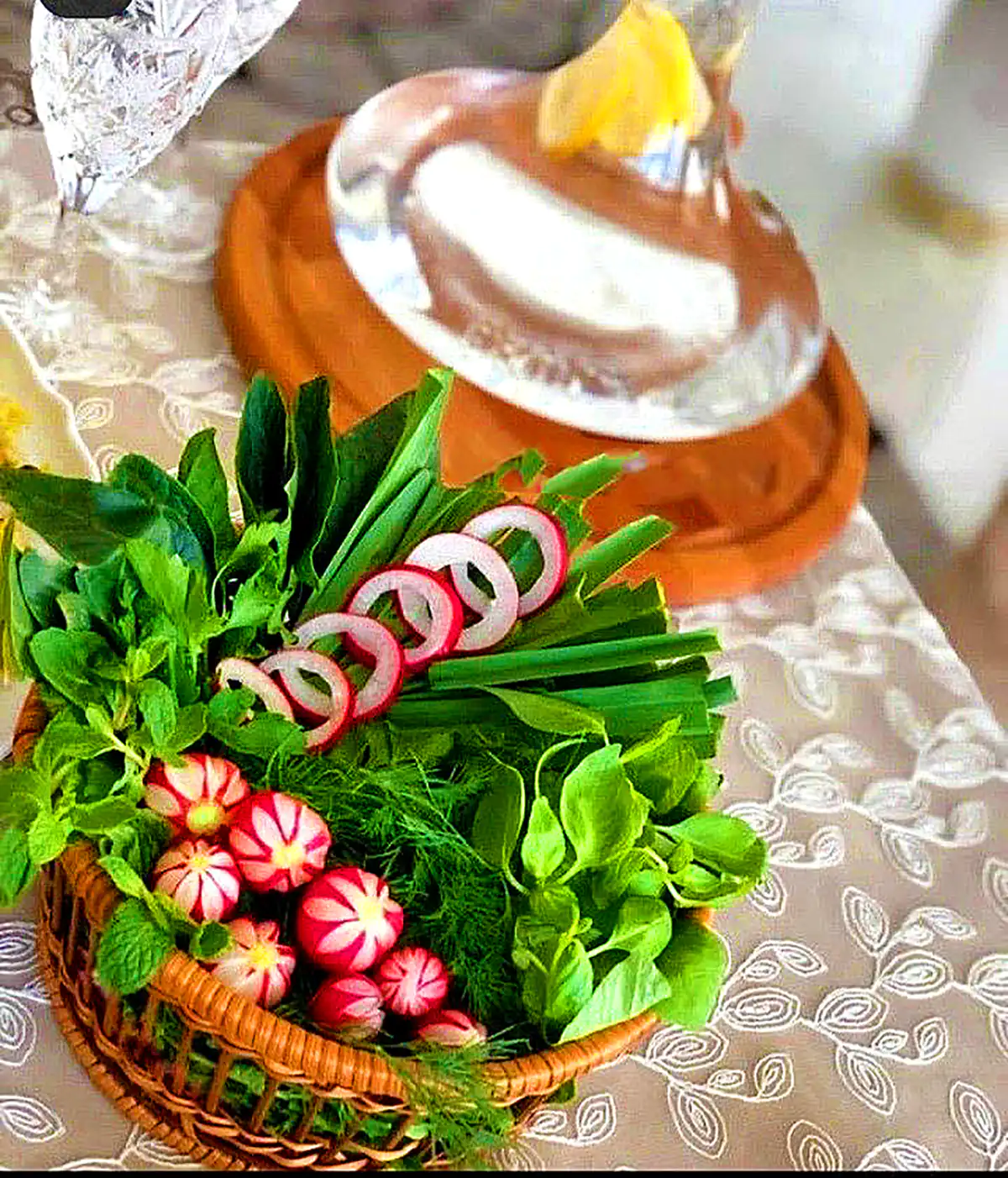 دیزاین سبزی خوردن مجلسی