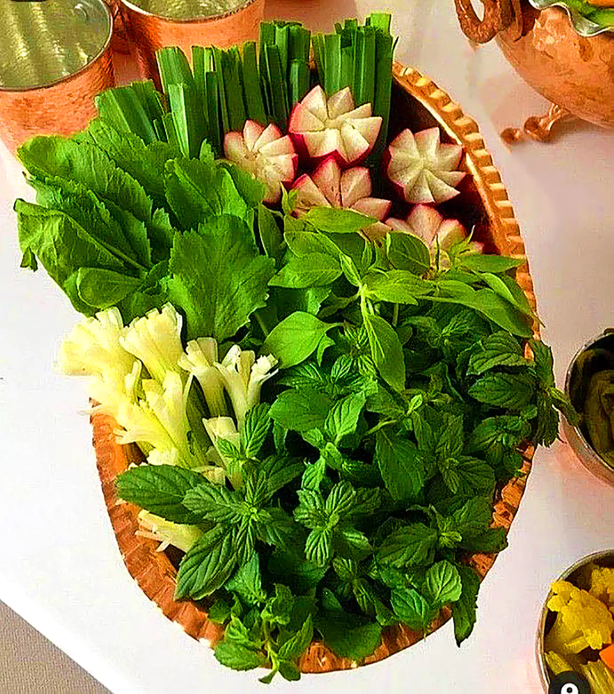 دیزاین سبزی خوردن مجلسی