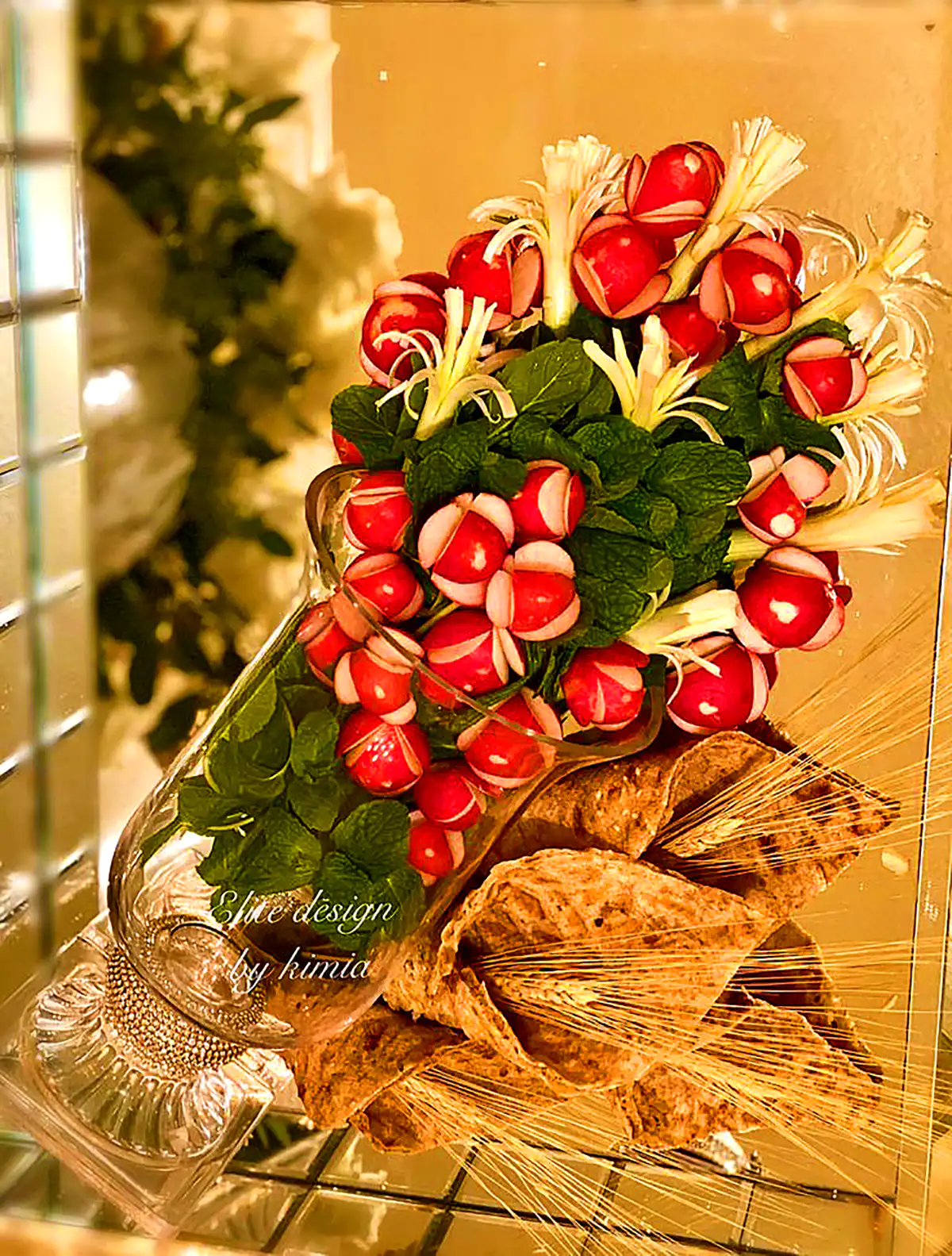دیزاین سبزی خوردن مجلسی