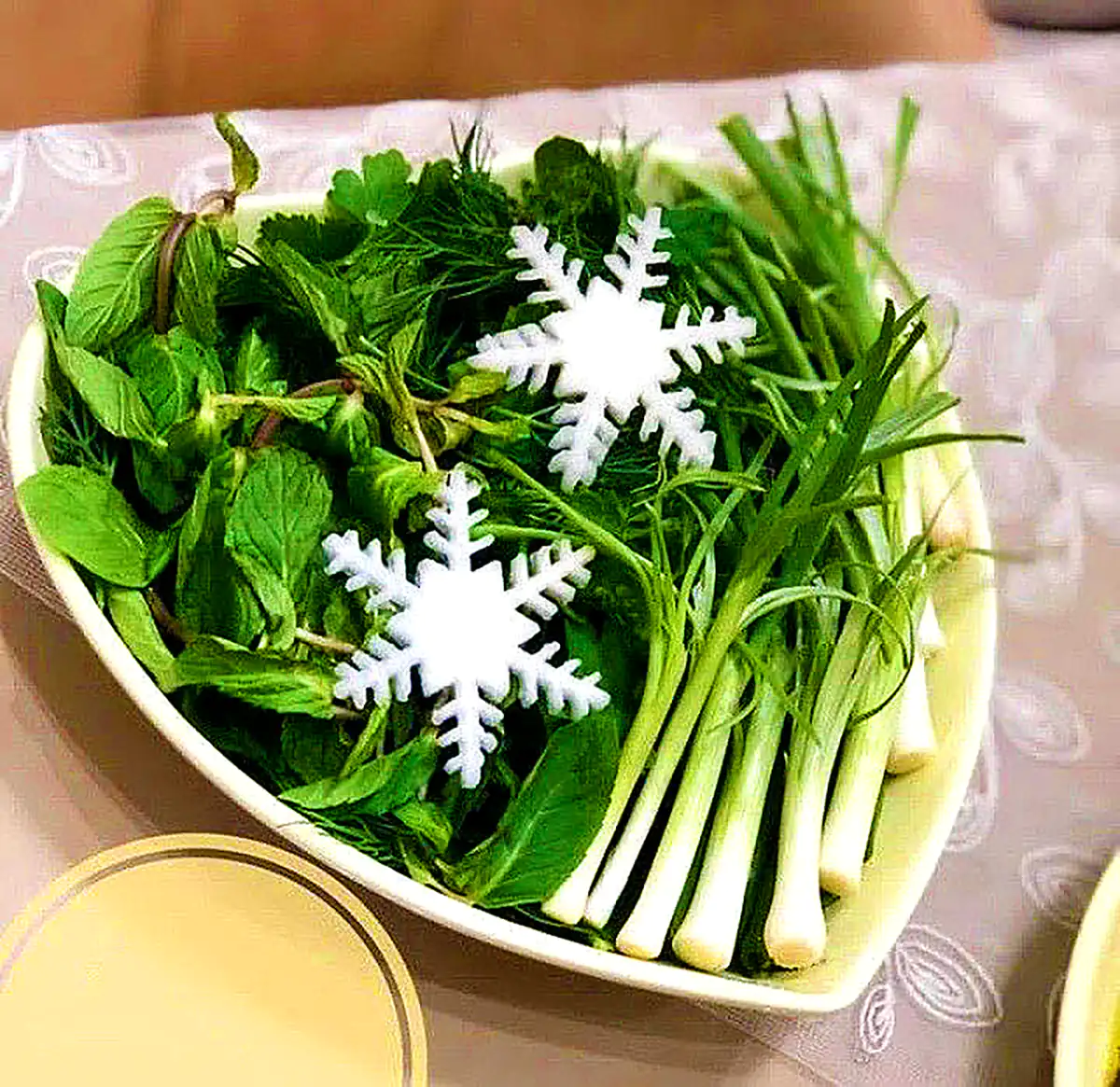 دیزاین سبزی خوردن مجلسی