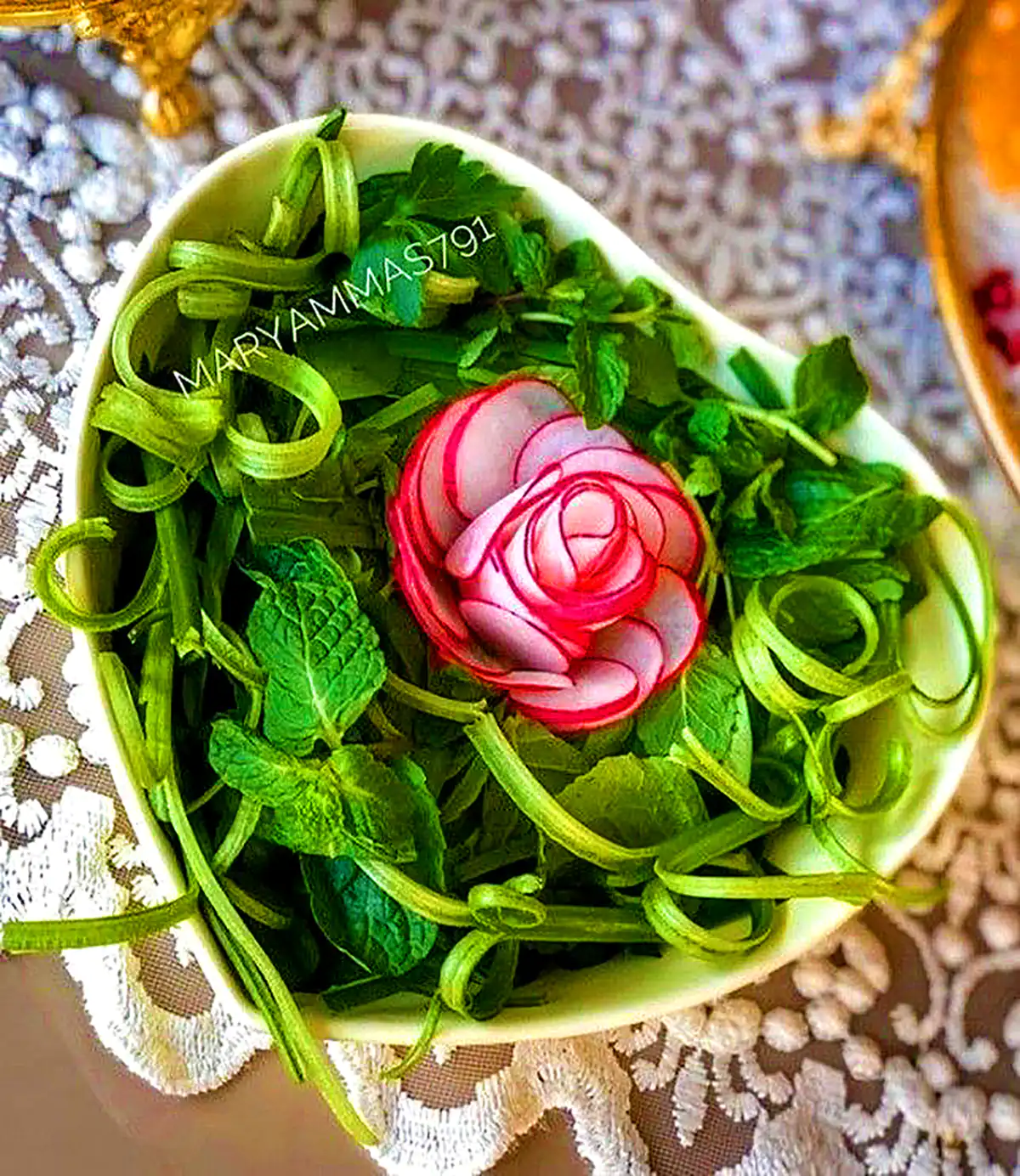 دیزاین سبزی خوردن مجلسی