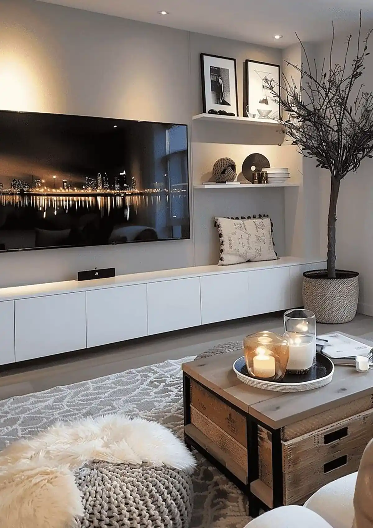 دیزاین دیوار تی وی